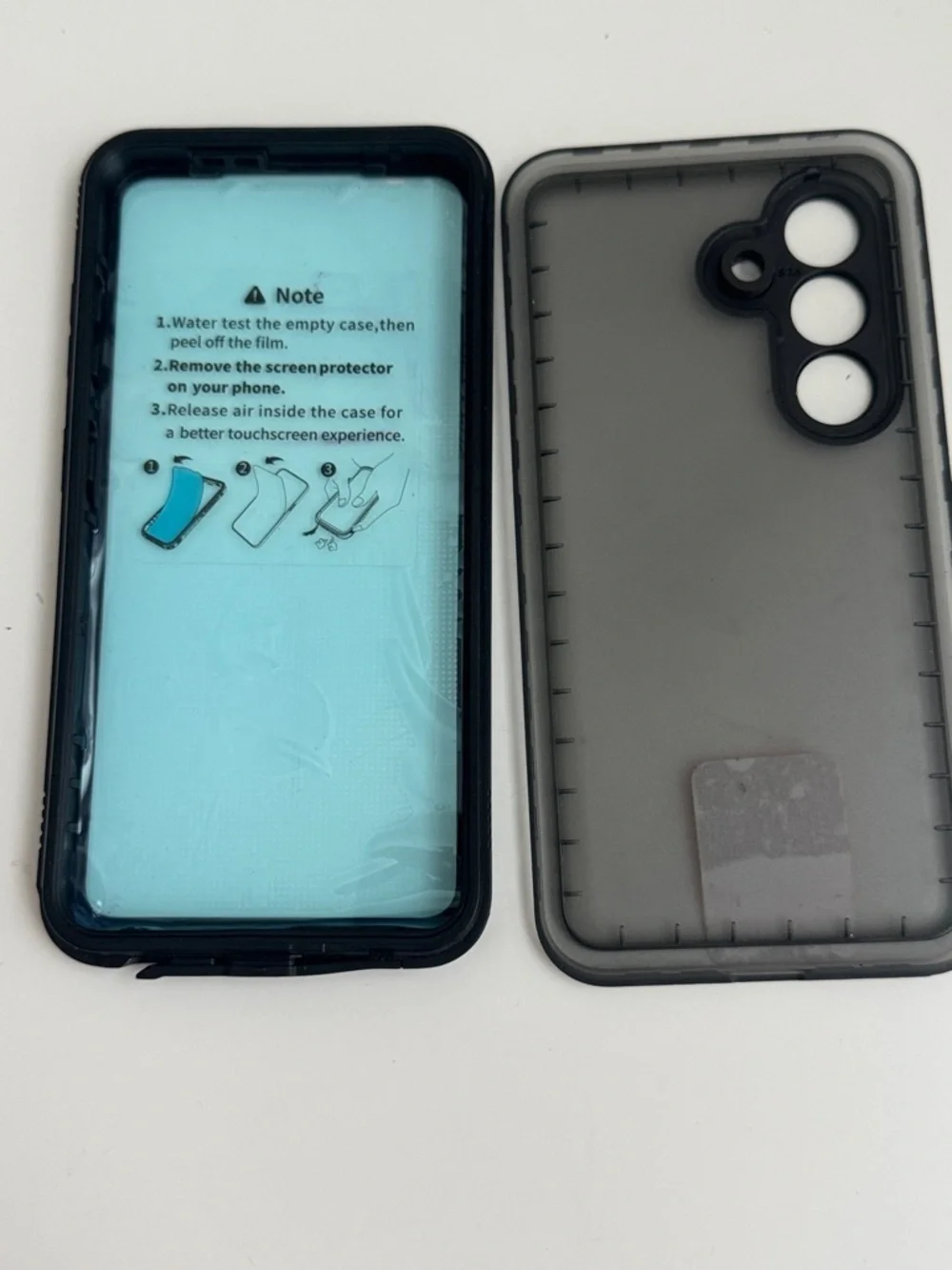 Black Protective Silicone Phone Case -Samsung Galaxy S26